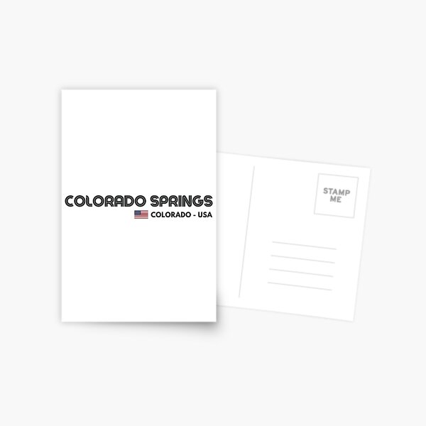 Item preview, Colorado Springs - Colorado - USA  designed and sold by Sketch-Shack.