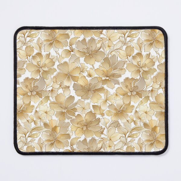 Item preview, Gold Flowers designed and sold by CoolPixels.