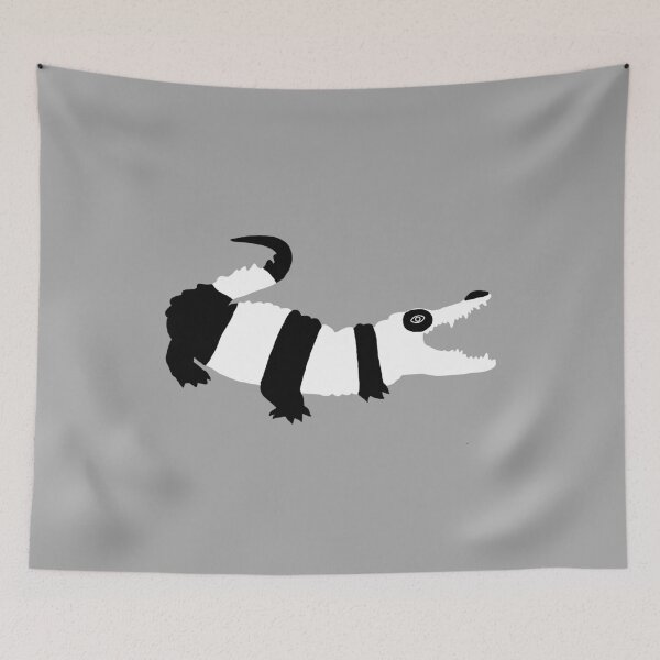 Item preview, Funny crocodile with panda color designed and sold by Rbnano.