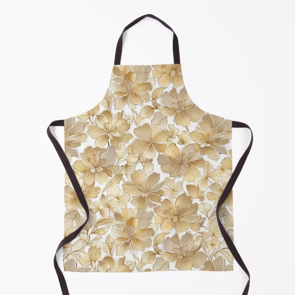 Item preview, Gold Flowers designed and sold by CoolPixels.