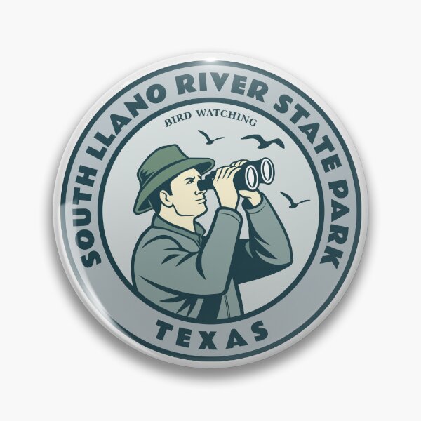 Item preview, Observador de aves de Texas del Parque Estatal del Río South Llano designed and sold by bivenart.