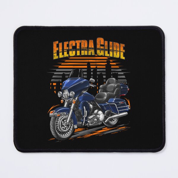 Item preview, Motorcycle Electra Glide Ultra Classic FLHTCU & FLHTCUI 2009 (Black Ice & Blue Ice) for Motorcycle Riders designed and sold by MotoApparelHub.