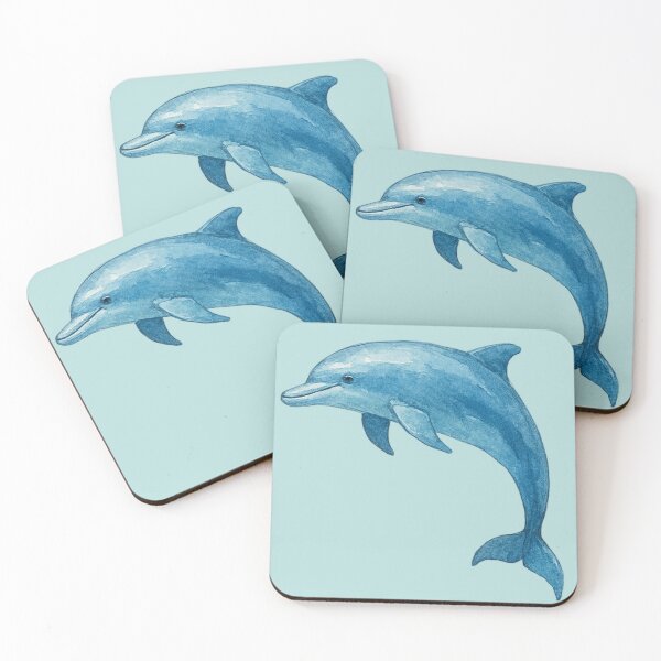 Item preview, Watercolor Dolphin designed and sold by Aakame.