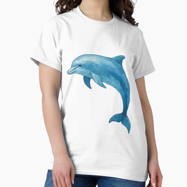Item preview, Watercolor Dolphin designed and sold by Aakame.
