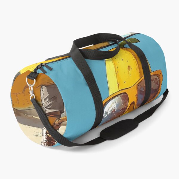 Item preview, Laughing banana with sunglasses in the city designed and sold by Majorprint.