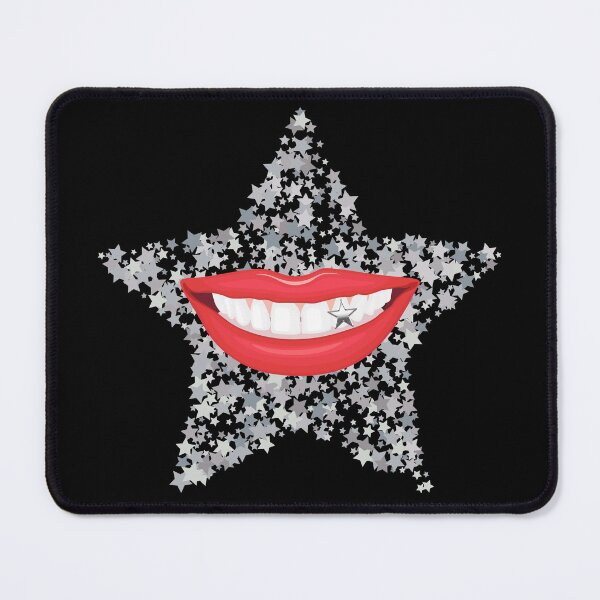 Item preview, Silver and black rock star designed and sold by Rbnano.