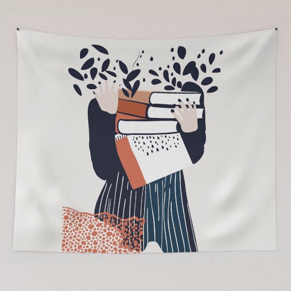 Item preview, book lover designed and sold by GraphicGreets.