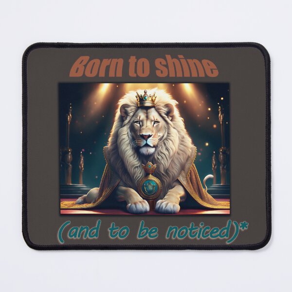 Item preview, Born to Shine – Leo Zodiac Lion King designed and sold by JOUNO.