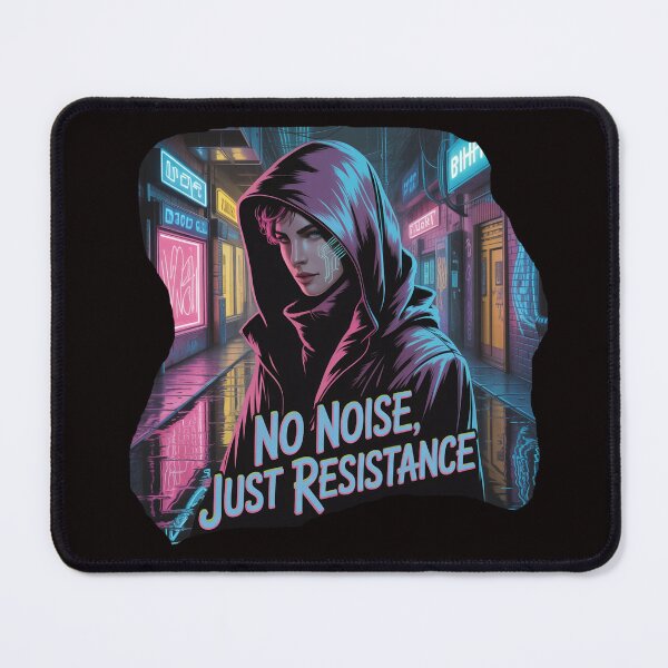 Item preview, Cyberpunk Introvert – No Noise, Just Resistance | Introverted But Will Fight Racists Design designed and sold by Slavicsoul.
