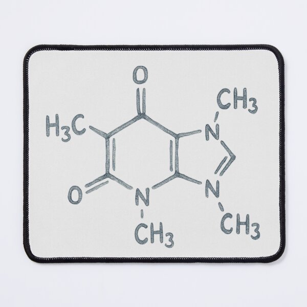 Item preview, Caffeine Structure – The Chemistry of Stimulation designed and sold by Aakame.