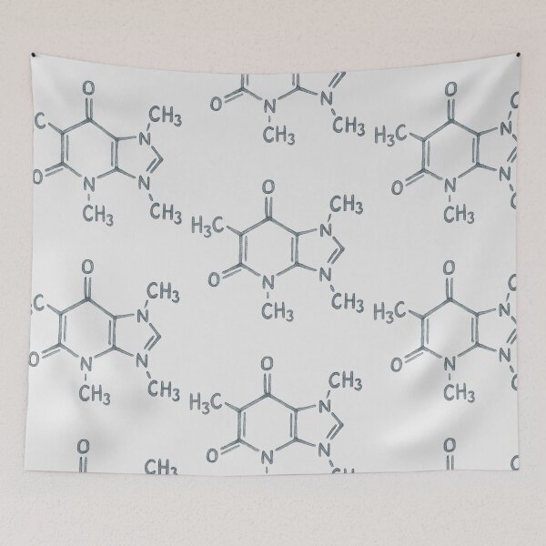 Item preview, Caffeine Structure – The Chemistry of Stimulation designed and sold by Aakame.