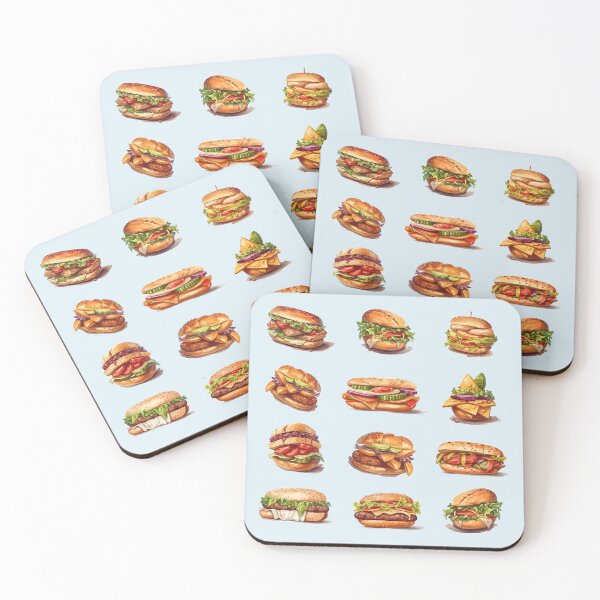 Item preview, Assorted Sandwiches and Burgers Set designed and sold by Alicia Chee.