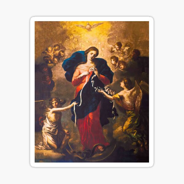 Item preview, Virgin Mary Untier of Knots designed and sold by Beltschazar.