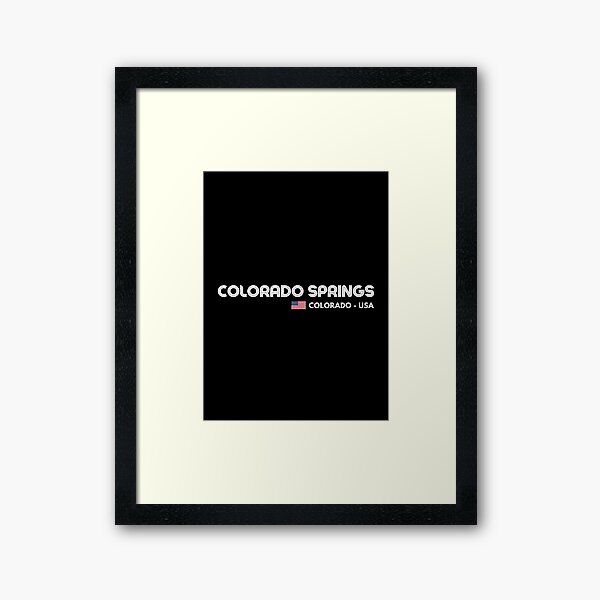 Item preview, Colorado Springs - Colorado - USA  designed and sold by Sketch-Shack.