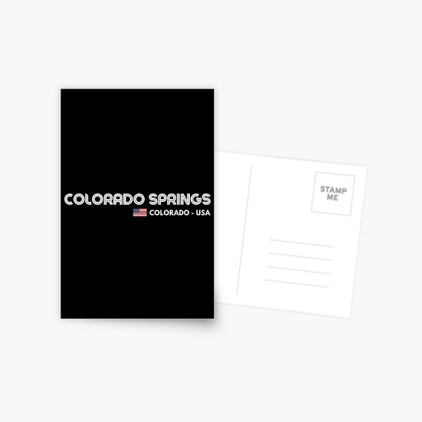 Item preview, Colorado Springs - Colorado - USA  designed and sold by Sketch-Shack.
