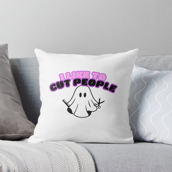 Item preview, Cute Ghost Hairdresser – I Like to Cut People designed and sold by Mushette.