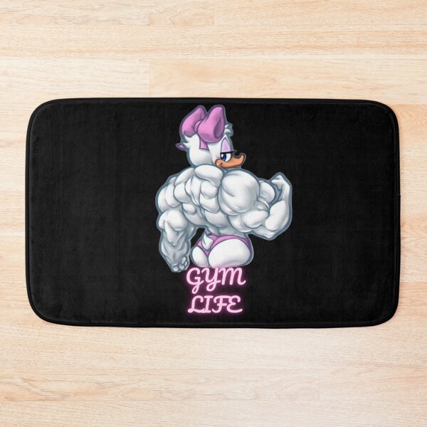 Item preview, Gym Life Daisy Style – Funny Muscular Cartoon Duck Design designed and sold by HYSTOREGYMWEAR.