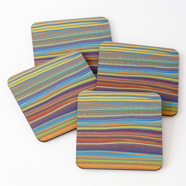 Item preview, Colorful wave movement in lines designed and sold by Sigtrix.