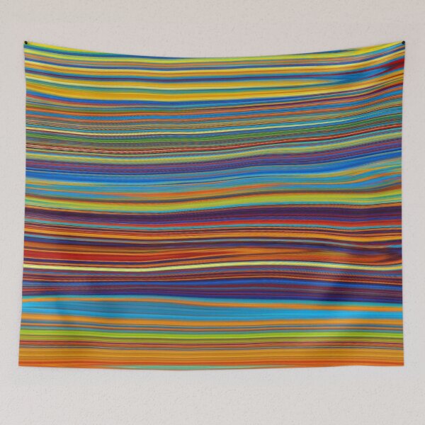 Item preview, Colorful wave movement in lines designed and sold by Sigtrix.