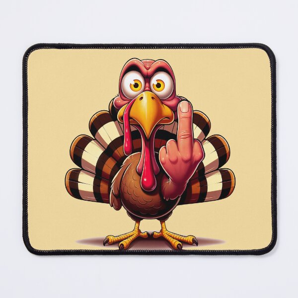 Item preview, turkey middle finger designed and sold by HolaJosephina.