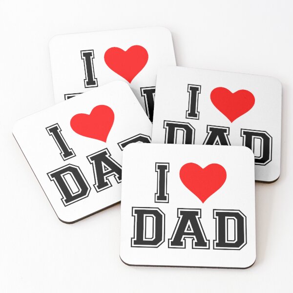 Item preview, I love my dad - father 's day gift  designed and sold by Artist-Bhumi.