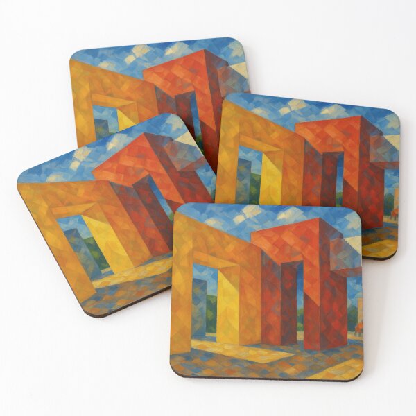 Item preview, Cubist color architecture in light designed and sold by Sigtrix.