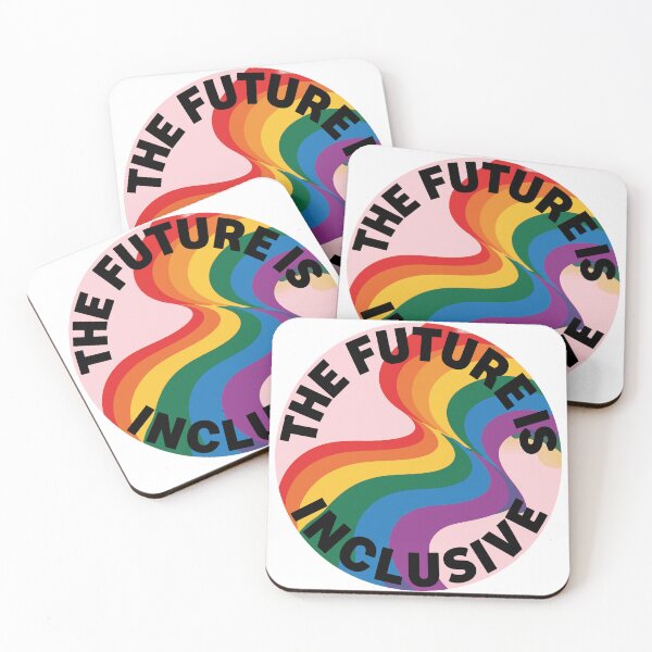 Item preview, The Future Is Inclusive designed and sold by Angry Swan Designs.
