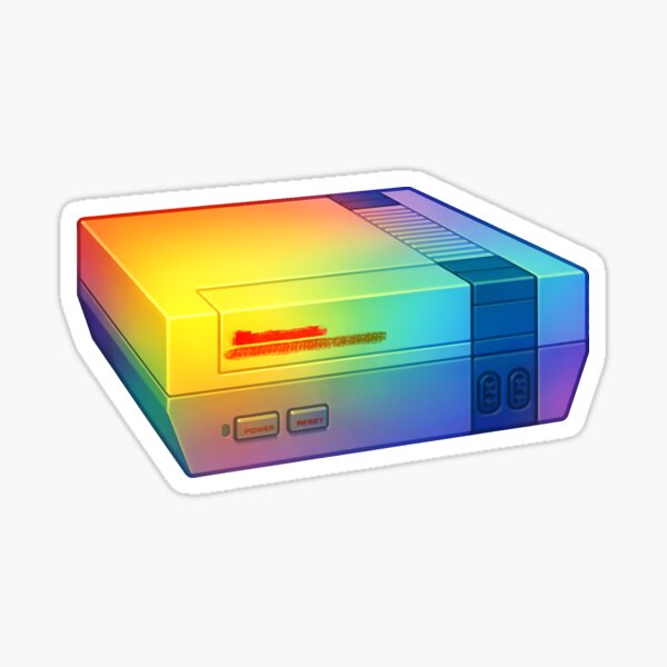 Aperçu de l'œuvre Console de jeux rétro Rainbow 2 créée et vendue par Zero Canon.