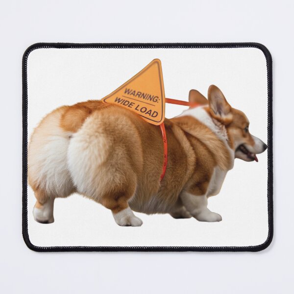 Item preview, Corgi’s Giant Butt: Breaking the Laws of Physics with a 'Wide Load designed and sold by LifeArt24.