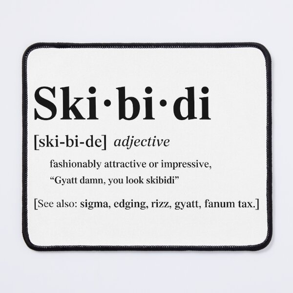 Item preview, Skibidi Definition designed and sold by Angry Swan Designs.