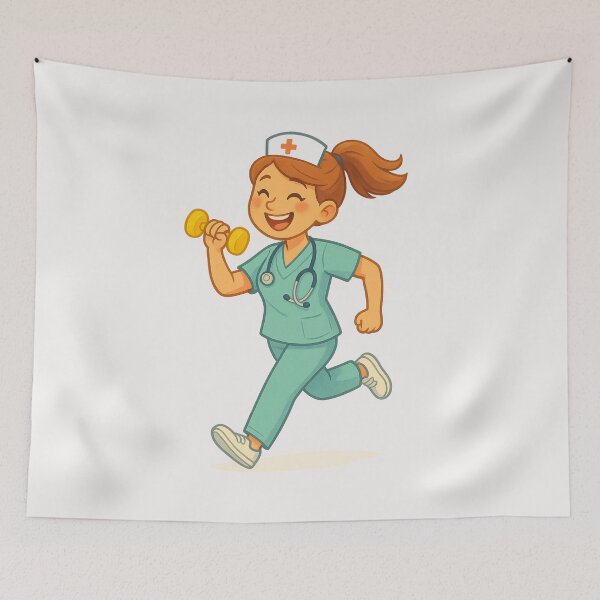 Item preview, Active Nurse Lifestyle Fitness designed and sold by RANDOMNESS.