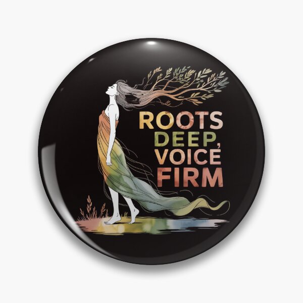Item preview, Watercolor Introvert Serenity – Roots Deep Voice Firm Art designed and sold by Slavicsoul.