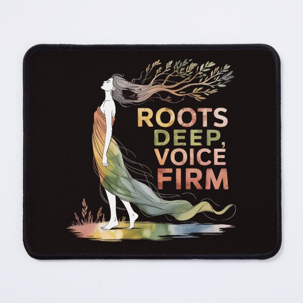Item preview, Watercolor Introvert Serenity – Roots Deep Voice Firm Art designed and sold by Slavicsoul.