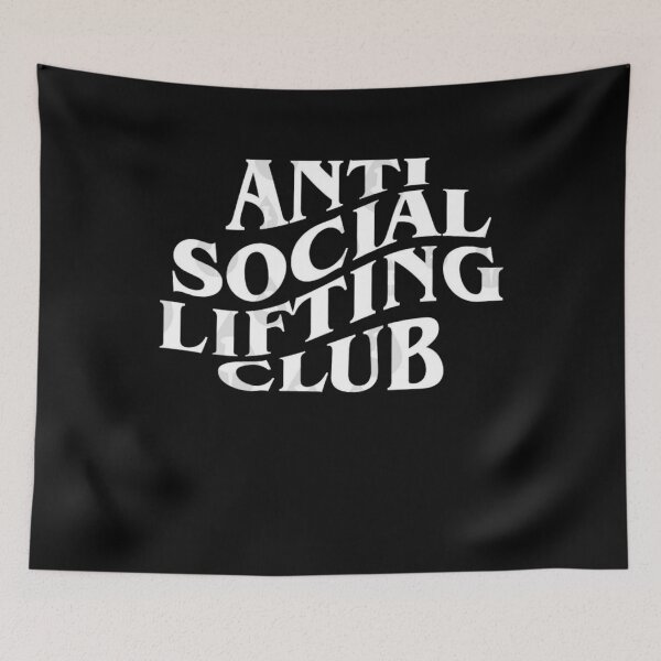 Item preview, Anti Social Lifting Club – Gymwear Design designed and sold by HYSTOREGYMWEAR.