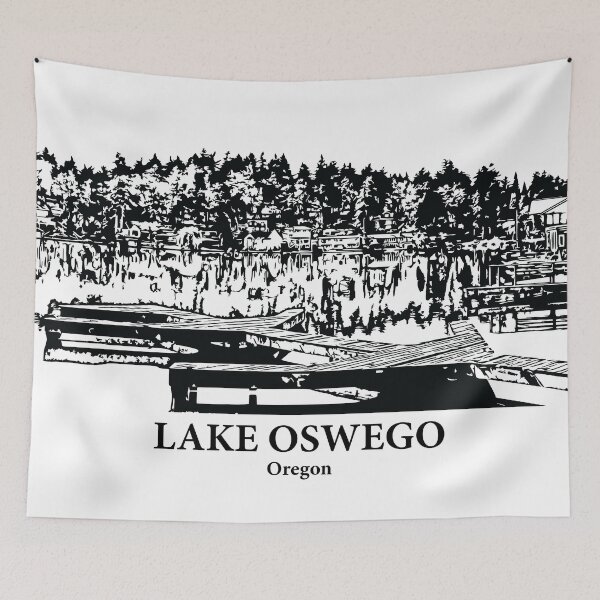 Item preview, Lake Oswego - Oregon designed and sold by Lakeric Cityscapes.