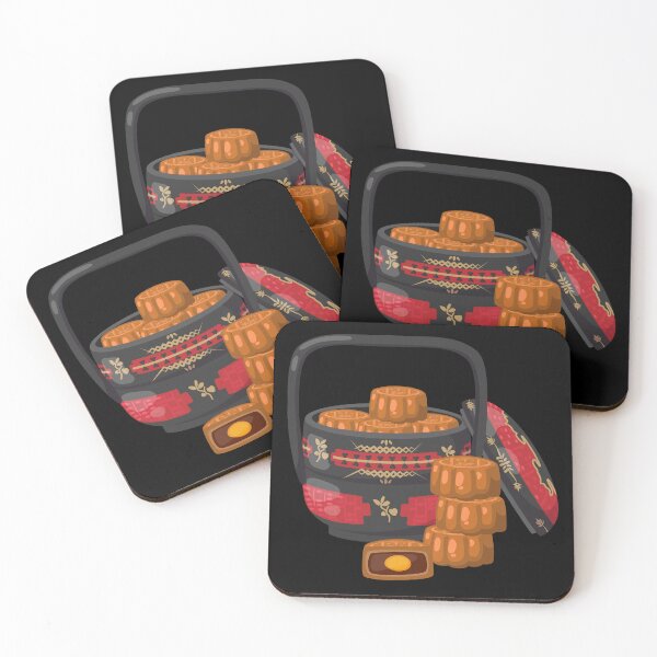 Item preview,  Mid-Autumn Festival Traditional Basket Filled with Mooncakes designed and sold by Alicia Chee.