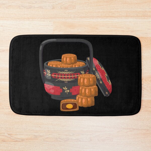 Item preview,  Mid-Autumn Festival Traditional Basket Filled with Mooncakes designed and sold by Alicia Chee.