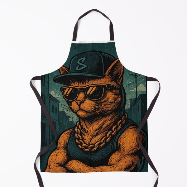 Item preview, Streetwise Cat with Attitude designed and sold by Mjonkey.