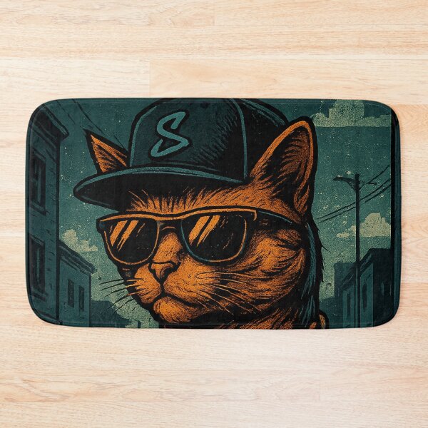 Item preview, Streetwise Cat with Attitude designed and sold by Mjonkey.