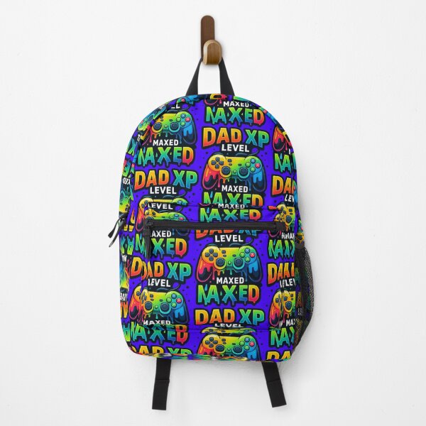 Item preview, Dad XP Level Maxed – Colorful Gamer Dad Design for Father's Day designed and sold by Sepinik.