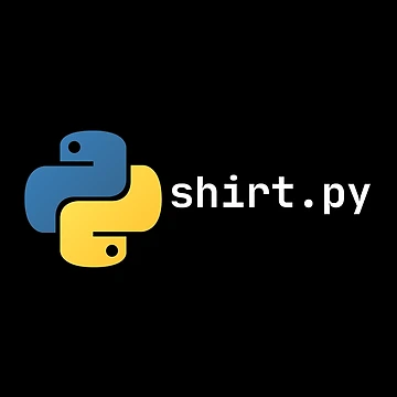 Artwork thumbnail, shirt.py,python by Redstrawberry13