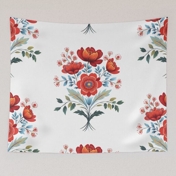 Item preview, Hungarian Folk Flower Design designed and sold by xiao xuans.