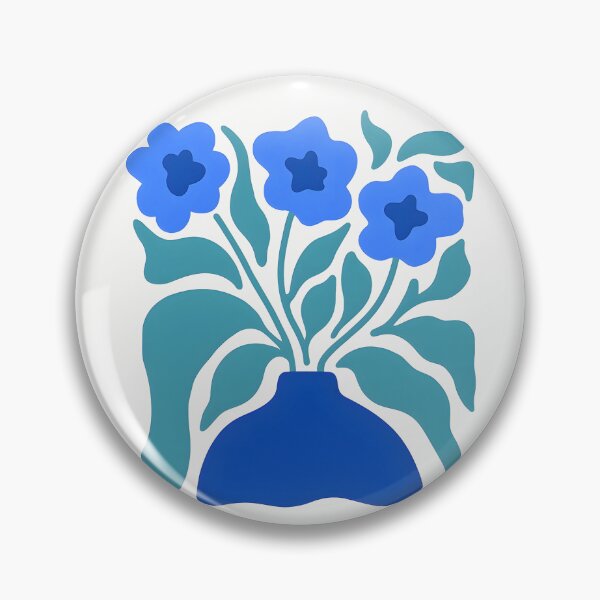 Artikelvorschau, Blaue Veilchen Marktblumen entworfen und verkauft von HowToCanadian.