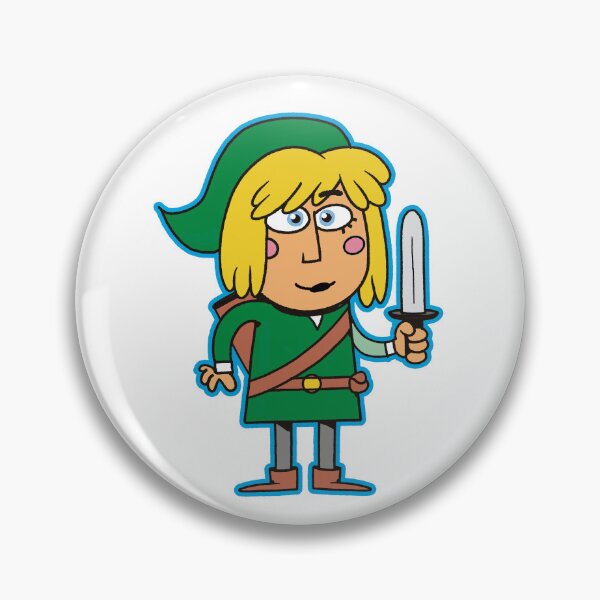Item preview, Silent Elf Adventurer – Retro RPG Hero Sticker designed and sold by hoggylorente.