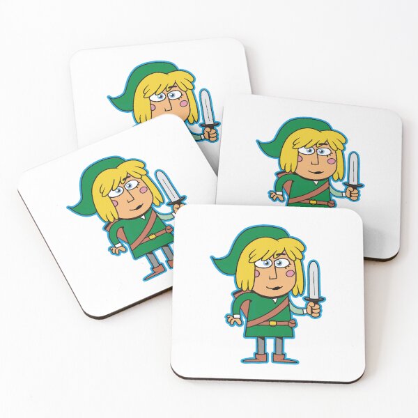 Item preview, Silent Elf Adventurer – Retro RPG Hero Sticker designed and sold by hoggylorente.