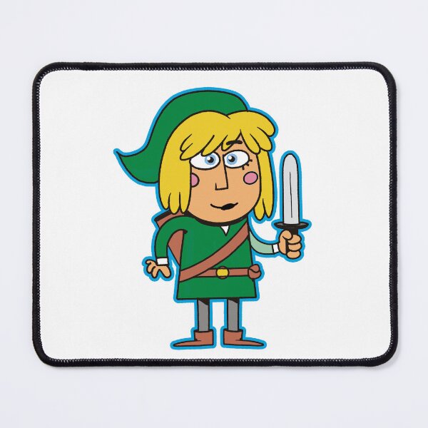 Item preview, Silent Elf Adventurer – Retro RPG Hero Sticker designed and sold by hoggylorente.