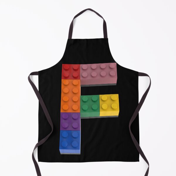 Item preview, Letter F brick tee for all Master Builders designed and sold by Brickification.