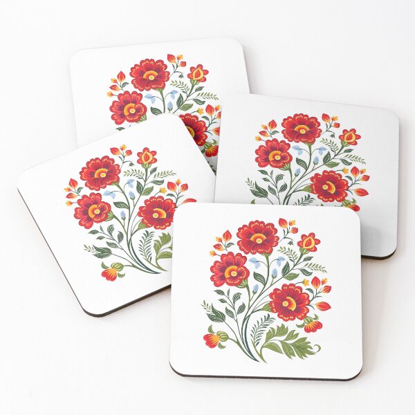Item preview, Hungarian Folk Flower Design designed and sold by xiao xuans.