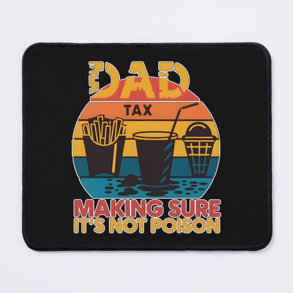 Item preview, Vintage Retro Style DAD TAX Making Sure It's Not Poison Fathers Day  designed and sold by ViktoonShirts.
