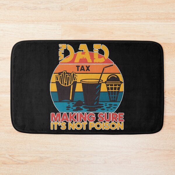 Item preview, Vintage Retro Style DAD TAX Making Sure It's Not Poison Fathers Day  designed and sold by ViktoonShirts.